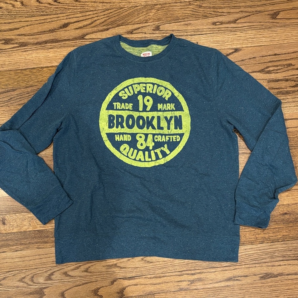 Mossimo Supply Co. Brooklyn Graphic Crewneck XL